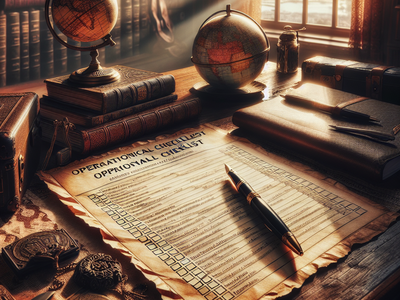 After the approval notice the operational checklist that kee 1773889342865